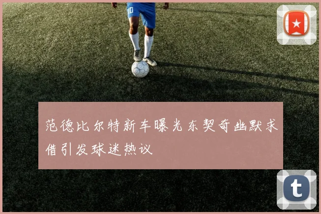 范德比尔特新车曝光东契奇幽默求借引发球迷热议